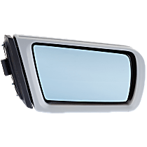 Passenger Side Mirror, Power, Manual Folding, Heated, Paintable, Without Signal Light, Without memory, Without Puddle Light, Without Auto-Dimming, Without Blind Spot Feature