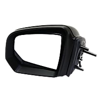 Driver Side Mirror, Power, Manual Folding, Heated, Paintable, In-housing Signal Light, Without memory, With Puddle Light, Without Auto-Dimming, Without Blind Spot Feature