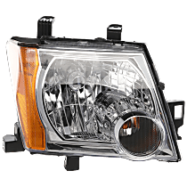 Passenger Side Headlight, With bulb(s), Halogen, Except S/X Models