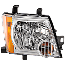 Passenger Side Halogen Headlight, With bulb(s), OE Replacement, CAPA Certified
