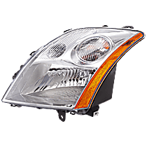 Driver Side Halogen Headlight, With bulb(s), Sedan, OE Replacement, CAPA Certified