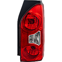 Passenger Side Halogen Tail Light, With bulb(s), OE Replacement