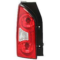Driver Side Halogen Tail Light, With bulb(s), OE Replacement