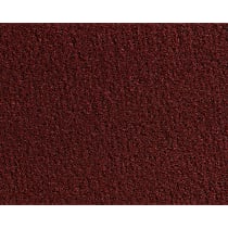 Front Carpet Kit, With Side Ext, Red, Carpet