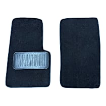 1403-610 Front Row OE Series Flat Floor Mat, Dark Brown Made of Plush/Nylon