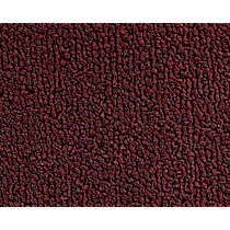 1503-0022625 Front and Rear Carpet Kit, Red, Loop carpet