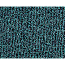 21-0012622 Front and Rear Carpet Kit - Blue, Loop carpet
