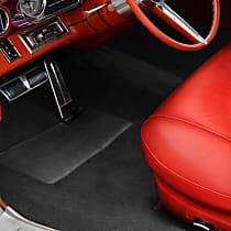 Carpet Kit, 4-Door, Black, Nylon, Loop pile - 
