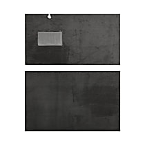 600-2122807 - Custom 2-Door Rear Auto Carpet Kit - Dark Gra