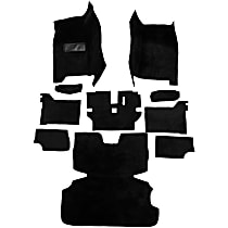 F2002R-211351 Carpet Kit, Black, Polyester Cut pile