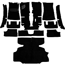 F24A-11-251301 Carpet Kit - Black, Polyester