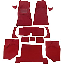 FC172-251625 Carpet Kit, Maroon, Nylon Loop pile