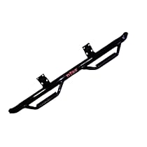 D9773QC N-Fab Cab Length Nerf Bars Powdercoated Black, Covers Cab Length - Set of 2