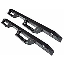 EXJ072-TX Nerf Bars Textured Black, - Set of 2