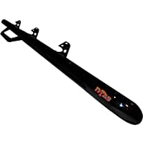 F9946RC-TX N-Fab Cab Length Nerf Bars Powdercoated Textured Black, Covers Cab Length - Set of 2