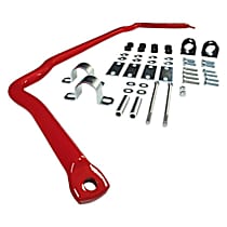 REV003.0034 Front Sway Bar Kit, Steel, 1.3 in., Non-adjustable, Powdercoated red