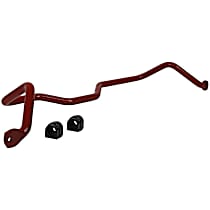 Front Sway Bar Kit, Steel, 26 mm, Non-adjustable, Powdercoated red