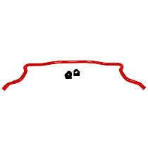 REV003.0164 Front Sway Bar Kit, Steel, 1.3 in., Non-adjustable, Powdercoated red