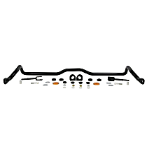 Rear Sway Bar Kit, X Heavy duty, Steel, 1.3 in., Non-adjustable, Powdercoated red