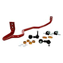 REV011.0064 Rear Sway Bar Kit, Steel, 24 mm, Adjustable (Rear Only), Powdercoated red