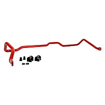 REV011.0162 Rear Sway Bar Kit, Steel, 27 mm, Non-adjustable, Powdercoated red