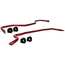 REV013.0030 Front and Rear Sway Bar Kit, Steel,, Powdercoated red
