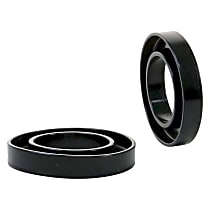 REV172.0012 Coil Spring Insulator - Black, Direct Fit, Set of 2