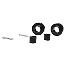 REV174.0008 Coil Spring Insulator - Black, Polyurethane, Direct Fit, Set of 2