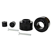REV174.0010 Coil Spring Insulator - Black, Polyurethane, Direct Fit, Set of 2