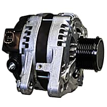 Alternator, 130 Amp; With Tow Japan Produced, Remanufactured, 6 Cyl 3.5L - 