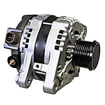 Alternator, 130 Amp; With Tow North America Produced, Remanufactured, 6 Cyl 3.5L - 