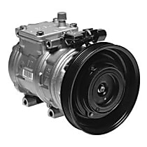 A/C Compressor, With 3 Pin Connector, With Clutch, 5-Groove Pulley, 4 Cyl 2.0L - 
