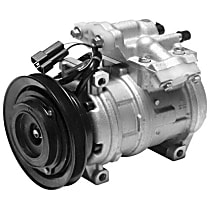 471-0267 A/C Compressor, With Clutch, 1-Groove Pulley