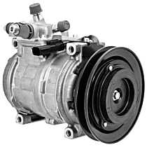 471-0357 A/C Compressor, With Clutch, 1-Groove Pulley