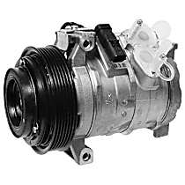 A/C Compressor, With Clutch, 6-Groove Pulley, 6 Cyl 3.5L - 