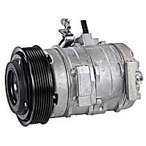 A/C Compressor, With Clutch, 7-Groove Pulley, 4 Cyl 2.4L - 
