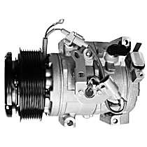 A/C Compressor, With Clutch, 8-Groove Pulley, 8 Cyl 5.7L - 