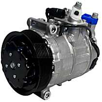 A/C Compressor, With Clutch, 8 Cyl 4.8L - 