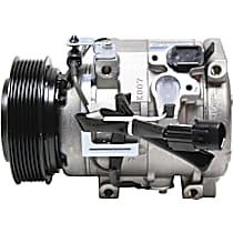 A/C Compressor, With Clutch, 7-Groove Pulley, 6 Cyl 3.8L - 
