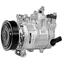 A/C Compressor, With Clutch, 6-Groove Pulley, 4 Cyl 2.0L - 