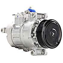 A/C Compressor, With Clutch, 6-Groove Pulley, 4 Cyl 2.0L - 