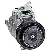 A/C Compressor, With Clutch, 7-Groove Pulley, 4 Cyl 1.8L - 