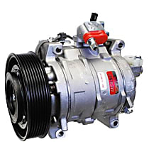 A/C Compressor Sold individually With Clutch, 7-Groove Pulley