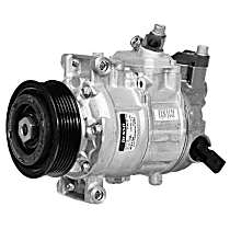 A/C Compressor, With Clutch, 6-Groove Pulley, 4 Cyl 2.0L - 
