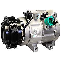 A/C Compressor, OE recommended replacement part., With Clutch, 6-Groove Pulley, 6 Cyl 3.8L - 