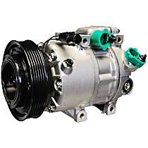 A/C Compressor, OE recommended replacement part., With Clutch, 6-Groove Pulley, 6 Cyl 3.3L - 