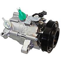 A/C Compressor, OE recommended replacement part., With Clutch, 6 Cyl 3.7L - 