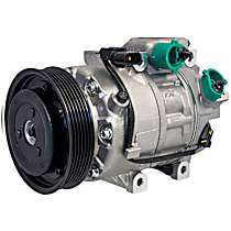 A/C Compressor, OE recommended replacement part., With Clutch, 6 Cyl 3.5L - 