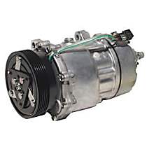 A/C Compressor, OE recommended replacement part., With Clutch, 7-Groove Pulley, 4 Cyl 1.8L - 
