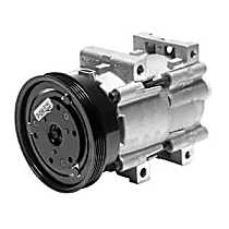 A/C Compressor, OE recommended replacement part., With Clutch, 4-Groove Pulley, 6 Cyl 3.0L - 